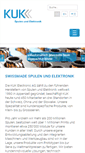 Mobile Screenshot of kuk.ch