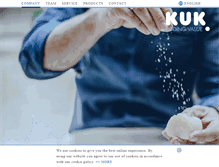 Tablet Screenshot of kuk.com